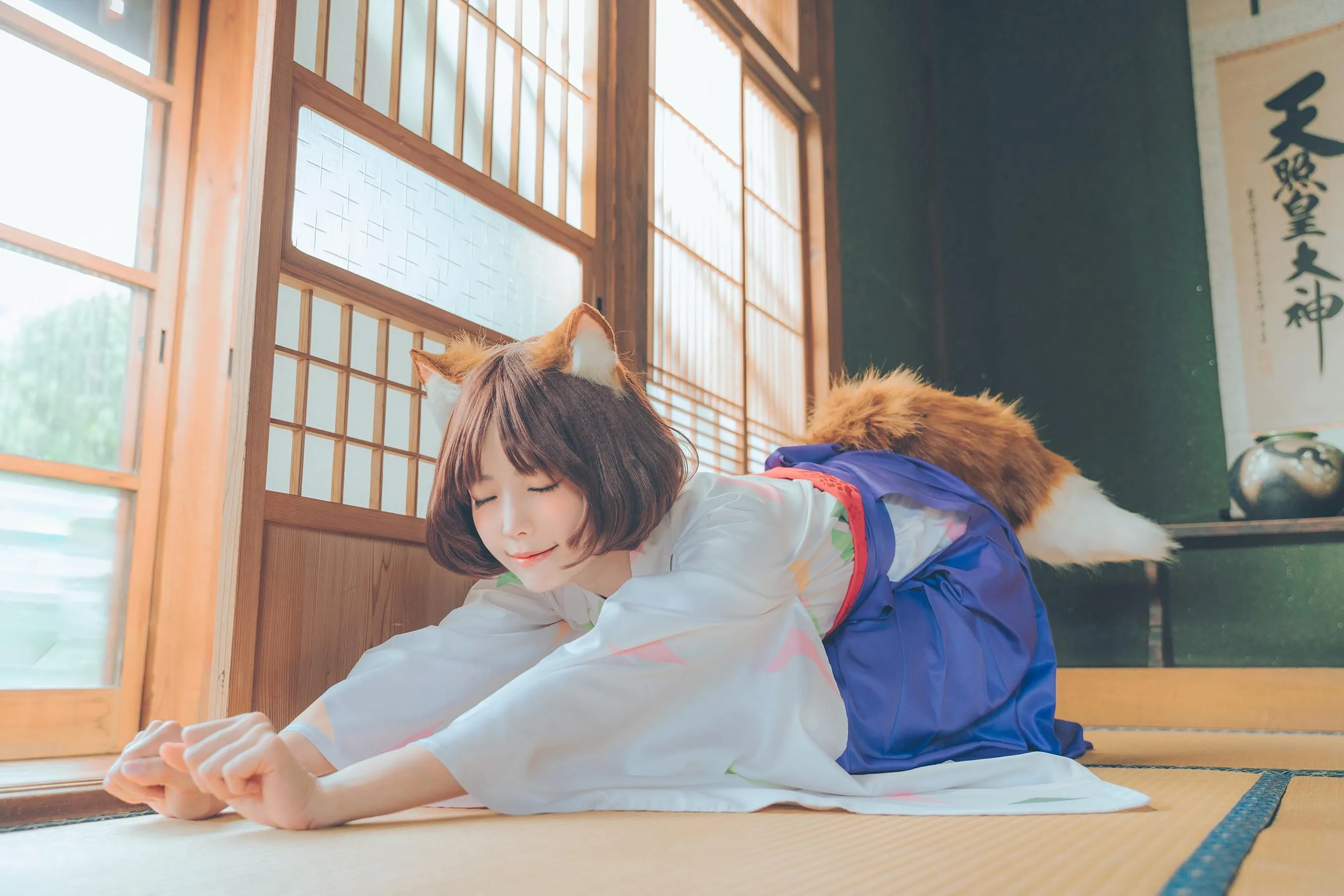 ElyEE子 – NO.113 2023.July A-Dongitsune ~Taisho-era 大正小狐狸 [46P]插图6